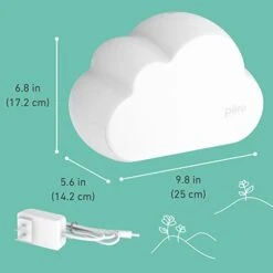 Pure Enrichment® PureBaby® Cloud Ultrasonic Cool Mist Humidifier - Whisper-Quiet Variable Mist For Up To 24 Hours Of Mist, Color Changing Night Light, BPA-Free, Ideal For Baby Nursery And Kids Bedroom -Solo Stoves Shop 411fmGSNDSL