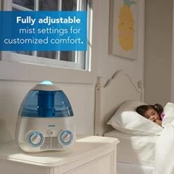 Vicks® Vicks Starry Night Filtered Cool Mist Humidifier, Medium To Large Rooms, 1 Gallon Tank – Cool Mist Humidifier For Baby And Kids Rooms With Light Up Star Night Light Display, Works With Vicks VapoPads -Solo Stoves Shop 411sK6y44iL