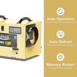 ALORAIR 120 PPD Commercial Dehumidifier, With Drain Hose For Crawl Spaces, Basements, Industry Water Damage Unit, CETL Listed, Compact, Portable, Auto Defrost, Memory Starting, 5 Years Warranty -Solo Stoves Shop 41271C8gEqL