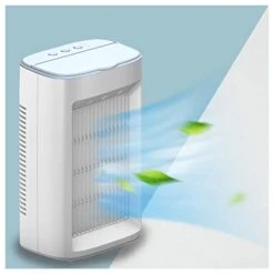 HJINGBIN Personal Cooler, Ultra-Low Noise Dual Fans Home Aircon, Durable Professional Airconditioning Unit Quiet For Home Office