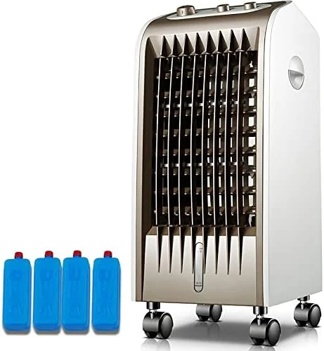 BeiLiHe Air Cooler Evaporative 5L, High Air Volume Commercial Air Conditioner, Portable Air Cooler With 3 Speed, 2 Modes, 4 Universal Wheel, 4 Ice Packs (Color : Mechanical) 6 BeiLiHe Air Cooler Evaporative 5L, High Air Volume Commercial Air Conditioner, Portable Air Cooler With 3 Speed, 2 Modes, 4 Universal Wheel, 4 Ice Packs (Color : Mechanical) - Image 6