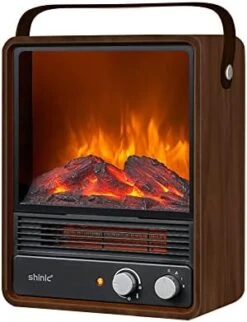 Electric Fireplace Heaters For Indoor Use,1500W Space Heater Fireplace With Realistic Flame & Fire Crackling Sound, Safety Protection, Portable Fireplace Heater For Home Office Christmas Decoration -Solo Stoves Shop 414hndAhYXL. AC