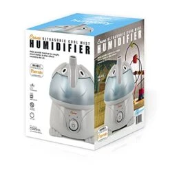 Crane Adorables Ultrasonic Humidifiers For Bedroom And Baby Nursery, 1 Gallon Cool Mist Air Humidifier For Large Room Or Kid's Room, Humidifier Filters Optional, Elephant -Solo Stoves Shop 414vrSkMNsS