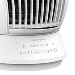 Sarkoyar Air Cooling Fan Wide Range Mini Fine Mist Humidification Air Conditioning Fan For Indoor -Solo Stoves Shop 415ExkcYxFL