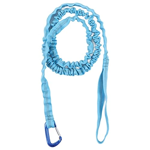 Bike Tow Rope, Bicycle Tow Bar Simple Light Elastic Flexible Labor Saving Reasonable Design Traction Rope For Children Bike(Red) ( Size : Blue ) 3 Bike Tow Rope, Bicycle Tow Bar Simple Light Elastic Flexible Labor Saving Reasonable Design Traction Rope For Children Bike(Red) ( Size : Blue ) - Image 3