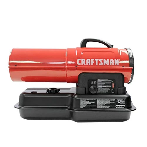 Craftsman CMXEHAO80FAK Forced Air Kerosene Heater, Red 2 Craftsman CMXEHAO80FAK Forced Air Kerosene Heater, Red - Image 2