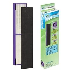 Germ Guardian Filter C Pet Pure HEPA Genuine Air Purifier Replacement Filter, Removes 99.97% Of Pollutants, For AC5000, AC5250, AC5300, AC5350, CDAP5500, AP2800, Black/Purple, FLT5250PT -Solo Stoves Shop 416aqWE0SKS