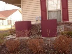 Air Conditioner Cover: CUSTOM AC Winter Cover For Outside Unit Designed To Fit Your EXACT AC Unit PERFECTLY. No More Worry About Cover Blowing Off Or Using Bungee Cords To Hold Down Your Generic Cover -Solo Stoves Shop 4176XYNww6L