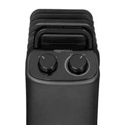 Amazon Basics Portable Radiator Heater With 7 Wavy Fins, Manual Control, Black, 1500W, 13.1 X 26.3 X 9.8 In 11 Amazon Basics Portable Radiator Heater With 7 Wavy Fins, Manual Control, Black, 1500W, 13.1 X 26.3 X 9.8 In -Solo Stoves Shop 417RNn5AvuL