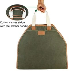 Canvas Log Carrier Bag,Waxed Durable Wood Tote,Fireplace Stove Accessories,Extra Large Firewood Holder With Handles For Camping Best Gifts 13 Canvas Log Carrier Bag,Waxed Durable Wood Tote,Fireplace Stove Accessories,Extra Large Firewood Holder With Handles For Camping Best Gifts -Solo Stoves Shop 418Z0bhgSXS