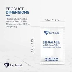 (260 Count) 5 Gram Silica Packets For Food Storage - Food Grade Silica Packets Desiccant Packs Desiccant Packets Dessicant Packs Silica Gel Packs Food Safe Food Moisture Absorber Packets Silica Gel -Solo Stoves Shop 419AivKjNxL