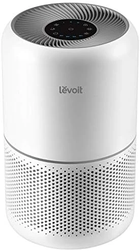 LEVOIT Air Purifier For Home Allergies Pets Hair In Bedroom, HEPA Filter, Covers Up To 1095 Sq.Foot Powered By 45W High Torque Motor, Remove Dust Smoke Pollutants, 0.3 Microns, Core 300, White 5 LEVOIT Air Purifier For Home Allergies Pets Hair In Bedroom, HEPA Filter, Covers Up To 1095 Sq.Foot Powered By 45W High Torque Motor, Remove Dust Smoke Pollutants, 0.3 Microns, Core 300, White - Image 5