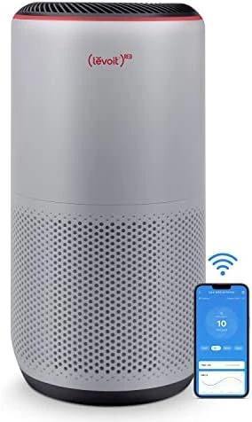 LEVOIT Air Purifiers For Home Large Room Up To 1980 Ft² In 1 Hr With Air Quality Monitor, Smart WiFi And Auto Mode, HEPA Filter Captures Pet Allergies, Smoke, Dust, Pollen, Core 400S, White 2 LEVOIT Air Purifiers For Home Large Room Up To 1980 Ft² In 1 Hr With Air Quality Monitor, Smart WiFi And Auto Mode, HEPA Filter Captures Pet Allergies, Smoke, Dust, Pollen, Core 400S, White - Image 2