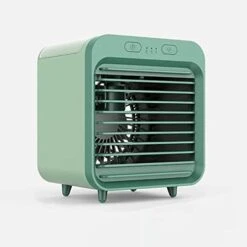 GIOAY Personal Three-speed Air Cooler, Desktop Water Cooling Fan, USB Charging, Can Add Water Or Ice, Humidification And Cooling, Suitable For Desktop Office Small Room Dormitory