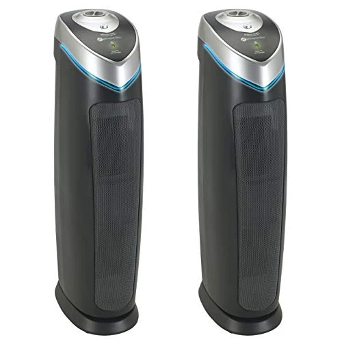 Germ Guardian Air Purifier With HEPA 13 Filter, Removes 99.97% Of Pollutants, Covers Up To 915 Sq. Foot Room In 1 Hr, UV-C Light Helps Reduce Germs, Zero Ozone Verified, 28", 2-Pack, Gray, AC50002PK 1 Germ Guardian Air Purifier With HEPA 13 Filter, Removes 99.97% Of Pollutants, Covers Up To 915 Sq. Foot Room In 1 Hr, UV-C Light Helps Reduce Germs, Zero Ozone Verified, 28", 2-Pack, Gray, AC50002PK