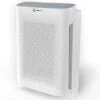 InvisiClean Aura II Air Purifier For Home Allergies & Pets | 4-in-1 H13 True HEPA Filter/Ionizer/Carbon + UV Light | Portable Air Purifiers For Large Room & Bedroom Odor Elimination