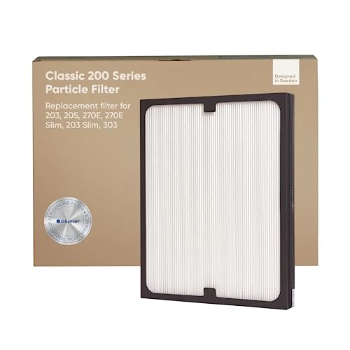 BLUEAIR Classic 200 Series Genuine Particle Filter; Fits Classic 280i, 203, 203 Slim, 205, 270E, 270E Slim 1 BLUEAIR Classic 200 Series Genuine Particle Filter; Fits Classic 280i, 203, 203 Slim, 205, 270E, 270E Slim