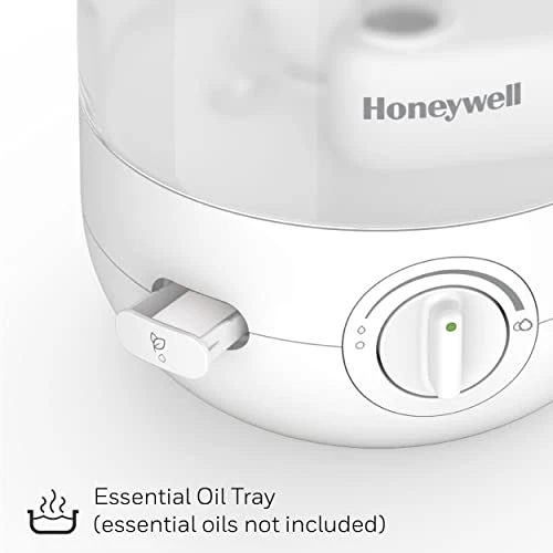 Honeywell Ultra Comfort Cool Mist Humidifier, White – Cool Mist Humidifier For Bedroom Or Office , 1.0 Gallon 4 Honeywell Ultra Comfort Cool Mist Humidifier, White – Cool Mist Humidifier For Bedroom Or Office , 1.0 Gallon - Image 4