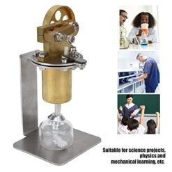 Mini Steam Engine Desktop Mechanical Stirling Engine Model For Physical Science Experiment Education Toy, Mini Steam Engine Desktop Mechanical Stirling Engistirling Engine Steam Kit Sterling Engi -Solo Stoves Shop 41DzcXynmML
