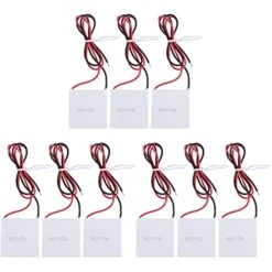 Mobestech Chiller 9 Pcs Air Conditioner Air Conditioner Cooling Plate Air Conditioner Cooling Device Air Conditioner Refrigeration Chip Thermoelectric Cooler Cooling Tpm Chip