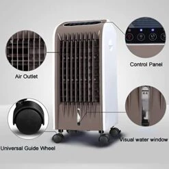 BeiLiHe Air Cooler Evaporative 5L, High Air Volume Commercial Air Conditioner, Portable Air Cooler With 3 Speed, 2 Modes, 4 Universal Wheel, 4 Ice Packs (Color : Mechanical) 9 BeiLiHe Air Cooler Evaporative 5L, High Air Volume Commercial Air Conditioner, Portable Air Cooler With 3 Speed, 2 Modes, 4 Universal Wheel, 4 Ice Packs (Color : Mechanical) -Solo Stoves Shop 41EjtMgL9mL