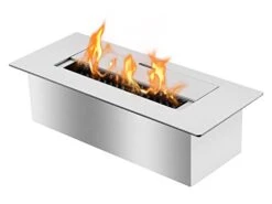 Bio Ethanol Burner - 12 Inch Ventless Fireplace Insert - Ignis EB1200