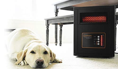 AirNmore Comfort Deluxe With Copper PTC, Infrared Space Heater With Remote, 1500 Watt, ETL Listed 4 AirNmore Comfort Deluxe With Copper PTC, Infrared Space Heater With Remote, 1500 Watt, ETL Listed - Image 4