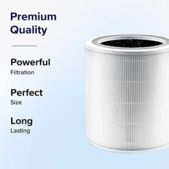 LEVOIT Core 400S Air Purifier HEPA Replacement Filter, Core400S-RF, 1Pack, White 12 LEVOIT Core 400S Air Purifier HEPA Replacement Filter, Core400S-RF, 1Pack, White -Solo Stoves Shop 41GfmaiewLL