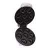 1200W Mini Donut Maker Machine For Kid-Friendly Breakfast, Makes 7 X 3" Donuts With Recipes, Desserts & More With Non-stick Surface