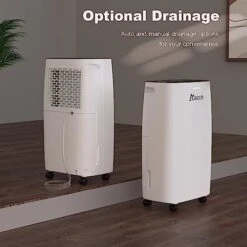 32-Pint Dehumidifier For Basement And Large Room - 2000 Sq. Ft, Quiet Dehumidifier For Large Capacity Room Home Bathroom Basements - Auto Continuous Drain Remove Moisture, With Child Lock -Solo Stoves Shop 41HiwV3FwaL