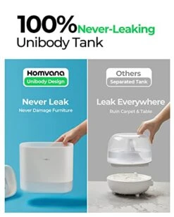 Homvana Humidifiers For Bedroom, 5L Top Fill Cool Mist Vaporizer For Plants Baby Kids For Home (Never Leaking Design), Quiet (23dB) Humidifier For Large Room, 40H Runtime, Auto, Essential Oil Diffuser 10 Homvana Humidifiers For Bedroom, 5L Top Fill Cool Mist Vaporizer For Plants Baby Kids For Home (Never Leaking Design), Quiet (23dB) Humidifier For Large Room, 40H Runtime, Auto, Essential Oil Diffuser -Solo Stoves Shop 41HlJbx5TTL