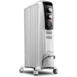 De'Longhi DeLonghi TRD40615T Full Room Radiant Heater Heater-Mechanical-TRD40615T, 10"w X 15"d X 26"h, White
