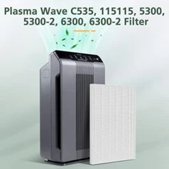 115115 Replacement Filters A For Winix PlasmaWave 5300, 6300, C535, 5300-2, 6300-2, P300, AM90, 9000, 5000, 5000B, C909, 9800 Air Purifier, 1 X True HEPA Size 21 Filter Plus 4 X Carbon Pre-Filters -Solo Stoves Shop 41IdWNj6BIL