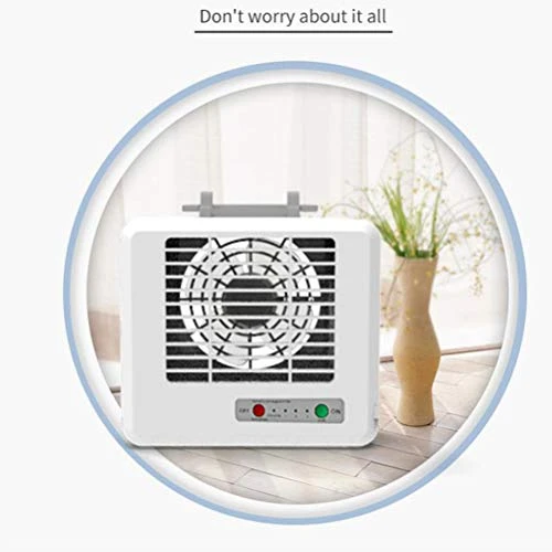 GVFTG USB Mini Air Cooler Portable Ice Crystal Air Conditioning Fan With Mobile Phone Stand Design 3 GVFTG USB Mini Air Cooler Portable Ice Crystal Air Conditioning Fan With Mobile Phone Stand Design - Image 3