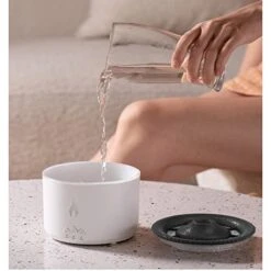 Upgraded Ultrasonic Essential Oil Diffuser 2 Color Volcano & Flame Light 2 Scents Oil Air Humidifier Timer Auto Shut-Off Aroma Diffuser For TikTok Bedroom Spa Yoga Office Gift Ideal For Women -Solo Stoves Shop 41KLiHwrVnL