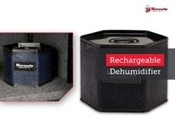 Hornady Reusable Canister Dehumidifier 750G, 95902 - Portable, Easy To Use Moisture Absorbers For Gun Safes & Cabinets - Prevent Moisture Damage For Gun Safe Accessories, Firearms In Your Gun Vault -Solo Stoves Shop 41L1tFWcHWL