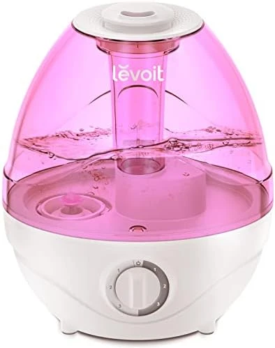 LEVOIT Humidifiers For Bedroom Large Room (2.4L Water Tank), Cool Mist For Home Whole House, Adjustable 360° Rotation Nozzle, Ultrasonic, Auto Shutoff, Night Light, BPA-Free, Pink 7 LEVOIT Humidifiers For Bedroom Large Room (2.4L Water Tank), Cool Mist For Home Whole House, Adjustable 360° Rotation Nozzle, Ultrasonic, Auto Shutoff, Night Light, BPA-Free, Pink - Image 7