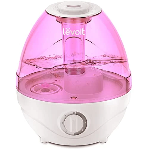 LEVOIT Humidifiers For Bedroom Large Room (2.4L Water Tank), Cool Mist For Home Whole House, Adjustable 360° Rotation Nozzle, Ultrasonic, Auto Shutoff, Night Light, BPA-Free, Pink 1 LEVOIT Humidifiers For Bedroom Large Room (2.4L Water Tank), Cool Mist For Home Whole House, Adjustable 360° Rotation Nozzle, Ultrasonic, Auto Shutoff, Night Light, BPA-Free, Pink