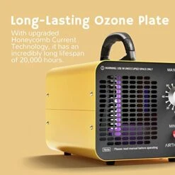 Airthereal MA10K-PRO Ozone Generator 10000 Mg/h High Capacity O3 Machine, Home Ionizer Odor Remover, Yellow 8 Airthereal MA10K-PRO Ozone Generator 10000 Mg/h High Capacity O3 Machine, Home Ionizer Odor Remover, Yellow -Solo Stoves Shop 41L6nX72EVL