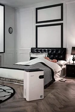 Energy Star Dehumidifier For Bathroom, Zukunft 50 Pint Dehumidifiers For Bedroom, Room, Home, Basements | 4500 Sq. Ft Dehumidifiers With Auto Or Manual Drainage | 43db Industry Leading Noise Reduction And Power Saving | Three Operation Modes, Two-way Timer -Solo Stoves Shop 41LdYbbz9YL