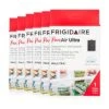 Frigidaire PAULTRA Pure Air Ultra Refrigerator Air Filter With Carbon Technology To Absorb Food Odors, 6.5" X 4.75", 6 Count