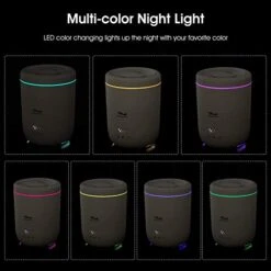 GOLDFOX Humidifiers For Bedroom, 28dB Quiet Humidifiers For Baby, 2.2L Cool Mist Humidifiers With Night Light, Air Humidifier For Plants, Humidifier For Home, Last Up To 36H Worktime, Auto-Shut Off -Solo Stoves Shop 41OHsXqO8fL
