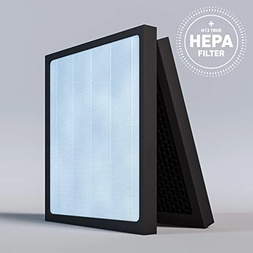 HATHASPACE Air Purifier HEPA Filter Replacement - Certified Filters For HSP001 Smart Purifiers - Easy To Install, Improved Air Quality - 1 Set, H13 True HEPA 5 HATHASPACE Air Purifier HEPA Filter Replacement - Certified Filters For HSP001 Smart Purifiers - Easy To Install, Improved Air Quality - 1 Set, H13 True HEPA - Image 5