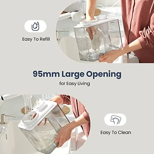 Rbioko® Humidifiers For Large Room Bedroom (6.5L), Cool Mist Ultrasonic Vaporizer For Home Whole House Babies, Customized Humidity, Night Light, Whisper-Quiet (White) 4 Rbioko® Humidifiers For Large Room Bedroom (6.5L), Cool Mist Ultrasonic Vaporizer For Home Whole House Babies, Customized Humidity, Night Light, Whisper-Quiet (White) - Image 4