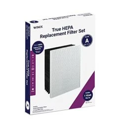 Genuine Winix 115115 Replacement Filter A For C535, 5300-2, P300, 5300, White/Black -Solo Stoves Shop 41QBkyNPksS