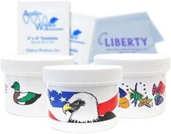 Audiologist Choice Hearing Aid Dehumidifier (Duck, Fish, Or Patriotic Design) - Hearing Aid Dehumidifier Drying Jar W/Desiccant And AudioWipes Towelettes And Liberty Cloth (Fish) -Solo Stoves Shop 41QNiq Z3aL. AC 1