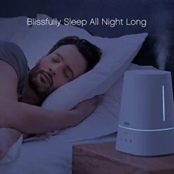 Pure Enrichment® HUME™ Max - Easy Top Fill Ultrasonic Cool Mist Humidifier, 3.7 L (1 Gallon) Tank, 3 Mist Settings + Auto Shut-Off Timer - Ideal For Large Bedrooms, Baby Nurseries And Offices (White) -Solo Stoves Shop 41QfrMEUFwL