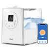 LEVOIT Humidifiers, White & Humidifiers For Bedroom Large Room Home, Smart Wifi Alexa Control, 6L Top Fill Cool Mist, Gray