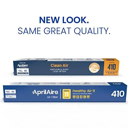 AprilAire 410 Replacement Filter For AprilAire Whole House Air Purifiers - MERV 11, Clean Air & Dust, 16x25x4 Air Filter (Pack Of 1) 2 AprilAire 410 Replacement Filter For AprilAire Whole House Air Purifiers - MERV 11, Clean Air & Dust, 16x25x4 Air Filter (Pack Of 1) - Image 2