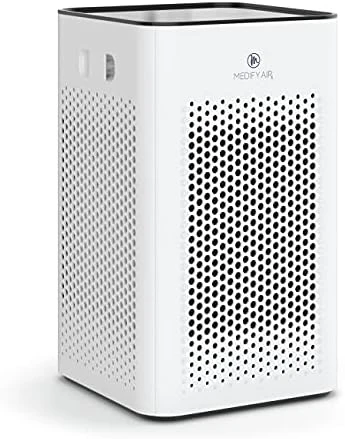 Medify Air MA-25 Air Purifier With H13 True HEPA Filter | 500 Sq Ft Coverage | For Allergens, Wildfire Smoke, Dust, Odors, Pollen, Pet Dander | Quiet 99.7% Removal To 0.1 Microns | White, 1-Pack 8 Medify Air MA-25 Air Purifier With H13 True HEPA Filter | 500 Sq Ft Coverage | For Allergens, Wildfire Smoke, Dust, Odors, Pollen, Pet Dander | Quiet 99.7% Removal To 0.1 Microns | White, 1-Pack - Image 8